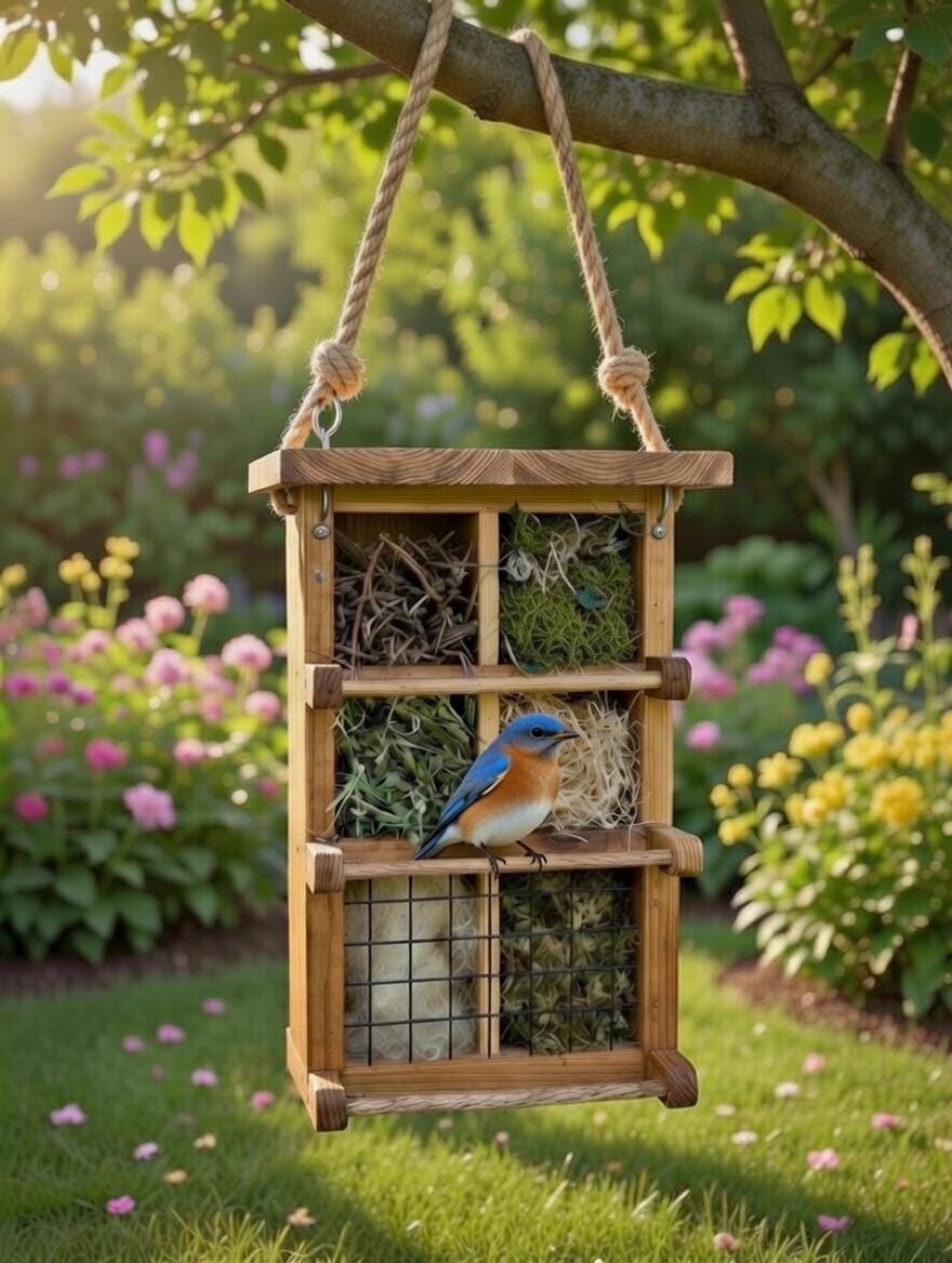 Bird Nest Depot — Handmade Cedar Nesting Station